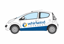 Nieuwe belettering voor Whirlwind-Citroëns