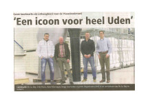 Artikel over landmarks Woonboulevard Uden in Udens Weekblad