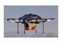 Amazon wil bestellingen per drone bezorgen