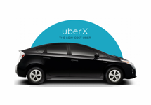 Uber start budgetoptie Uber X in Amsterdam