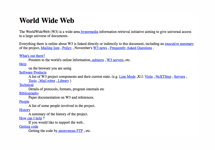 Eerste website op internet bestaat 25 jaar