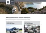 Website Niesmann+Bischoff Campers Nederland